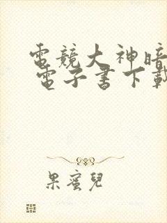 电竞大神暗恋我 电子书下载