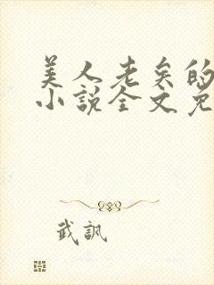 美人老矣的原著小说全文免费阅读