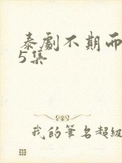 泰剧不期而爱15集