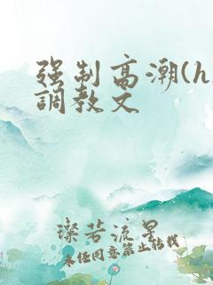 强制高潮(h)调教文