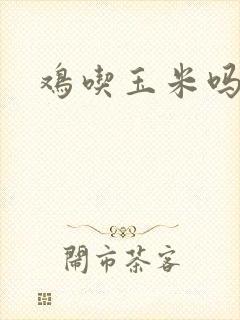 鸡吃玉米吗