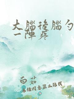 大脑后脑勺一阵一阵疼