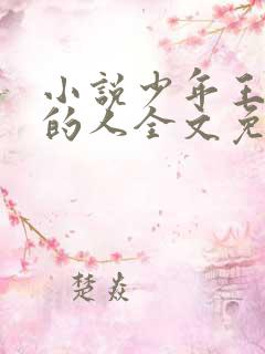 小说少年王抚琴的人全文免费阅读