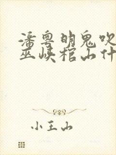 潘粤明鬼吹灯之巫峡棺山什么时候上映