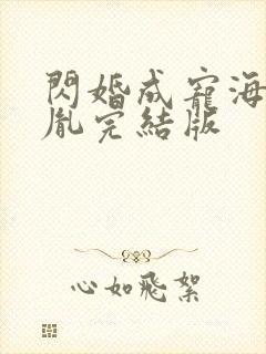 闪婚成宠海彤战胤完结版