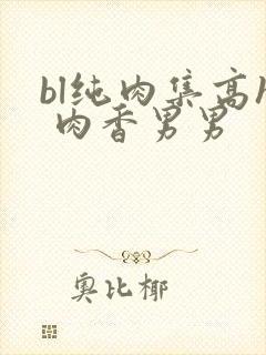 bl纯肉集高h 肉香男男