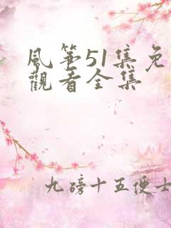风筝51集免费观看全集