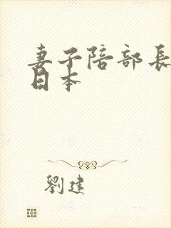 妻子陪部长出差日本