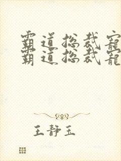 霸道总裁宠上天霸道总裁宠上天