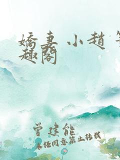 娇妻 小赵 笔趣阁
