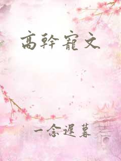高干宠文