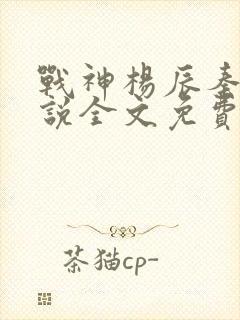战神杨辰秦惜小说全文免费阅读