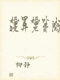 婚里婚外小说叶晓井免费阅读