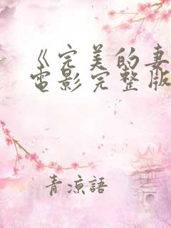 《完美的妻子》电影完整版韩剧免费观看
