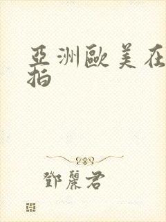 亚洲欧美在线偷拍