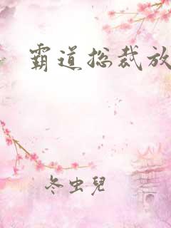 霸道总裁放肆爱