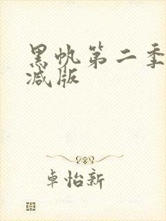 黑帆第二季未删减版