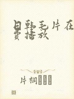 日韩毛片在线免费播放