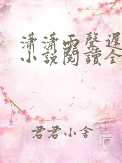 潇潇雨声迟全文小说阅读全文