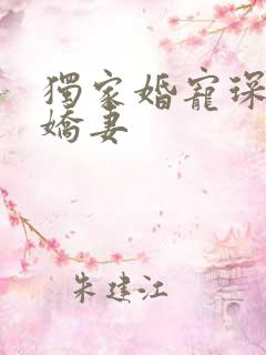 独家婚宠琛少的娇妻