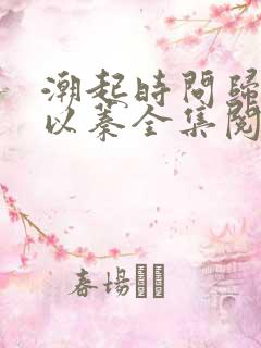 潮起时问归期江以蓁全集阅读