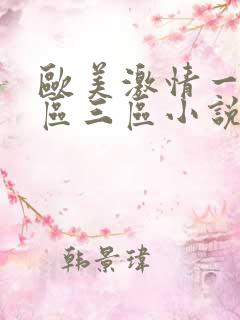 欧美激情一区二区三区小说