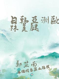 日韩亚洲欧美丝袜美腿