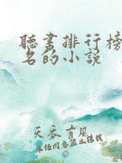 听书排行榜前十名的小说