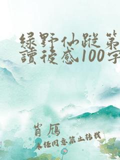 绿野仙踪第一章读后感100字