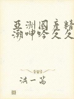 亚洲国产精品高潮呻吟久久
