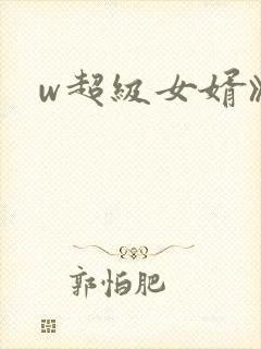w超级女婿》