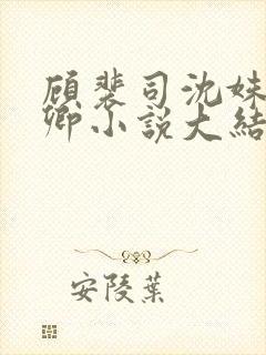 顾裴司沈姝苏念卿小说大结局