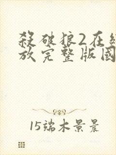 杀破狼2在线播放完整版国语高清