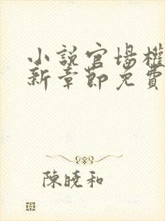 小说官场权欲最新章节免费阅读