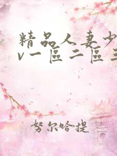 精品人妻少妇av一区二区三区
