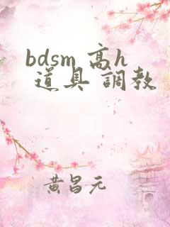 bdsm 高h 道具 调教 文