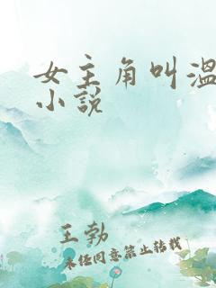 女主角叫温凝的小说