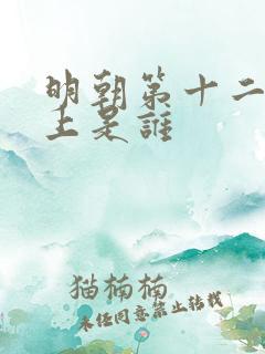 明朝第十二位皇上是谁