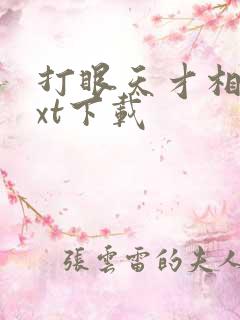 打眼天才相师txt下载