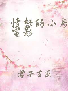 愤怒的小鸟动画电影