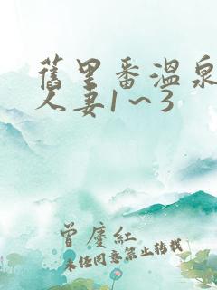 旧里番温泉欺辱人妻1～3