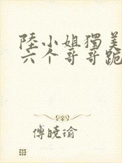 陆小姐独美后 六个哥哥跪求原谅