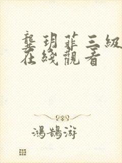 龚玥菲三级电影在线观看