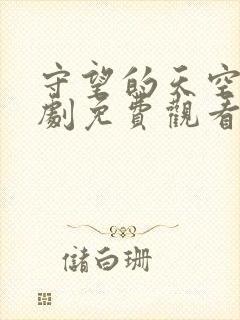 守望的天空电视剧免费观看