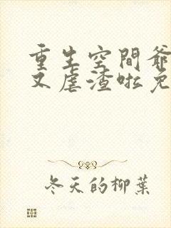 重生空间爷夫人又虐渣啦免费阅读