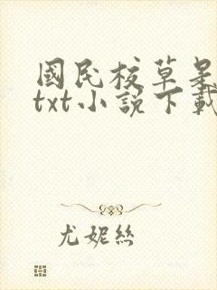 国民校草是女生txt小说下载