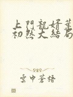 上门龙婿叶辰萧初然大结局