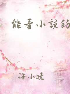 能看小说的手表