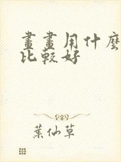 画画用什么平板比较好
