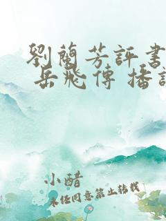 刘兰芳评书大全 岳飞传 播讲